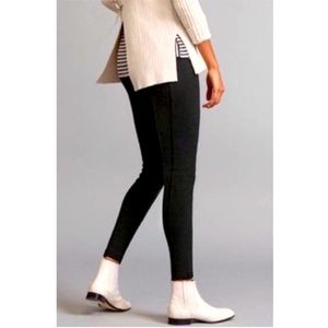 CAbi #3400 Line Up Legging Black Ponte Knit Stretch